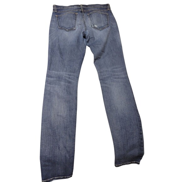 Current/Elliott Womens 28 The High Waist Skinny Townie Distressed Stretchy A1.1 - Picture 3 of 11